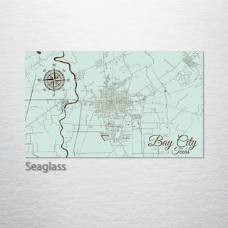 Bay City, Texas Street Map