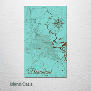 Beaumont, Texas Street Map