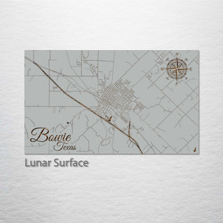 Bowie, Texas Street Map