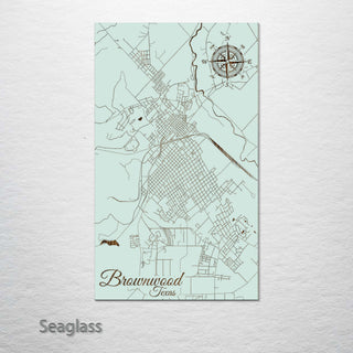 Brownwood, Texas Street Map