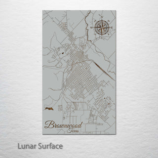 Brownwood, Texas Street Map