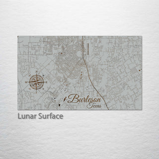 Burleson, Texas Street Map