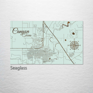 Canyon, Texas Street Map