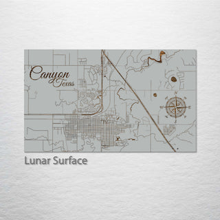 Canyon, Texas Street Map