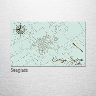 Carrizo Springs, Texas Street Map