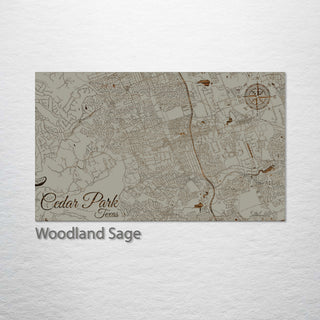 Cedar Park, Texas Street Map