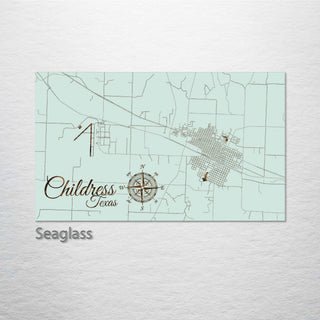 Childress, Texas Street Map