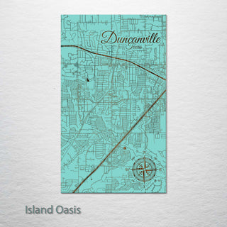 Duncanville, Texas Street Map