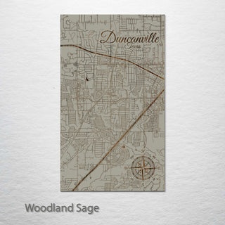 Duncanville, Texas Street Map