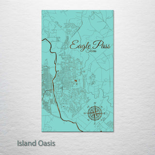 Eagle Pass, Texas Street Map
