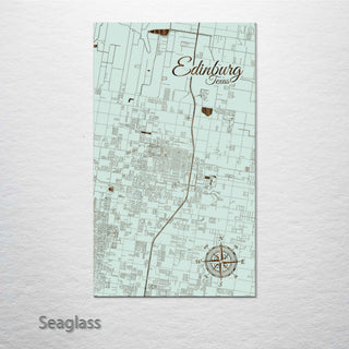Edinburg, Texas Street Map