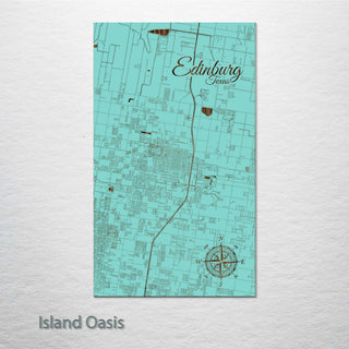 Edinburg, Texas Street Map