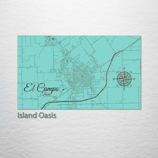 El Campo, Texas Street Map