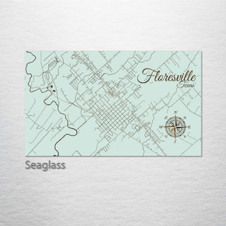 Floresville, Texas Street Map