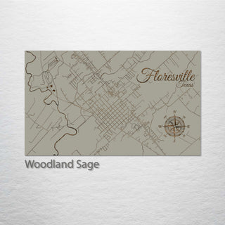 Floresville, Texas Street Map