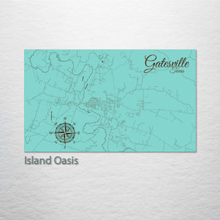 Gatesville, Texas Street Map