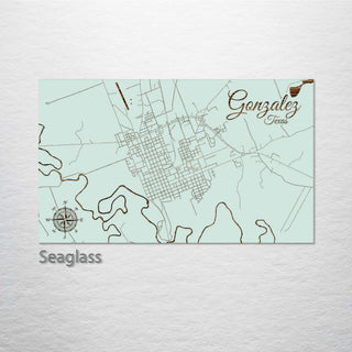 Gonzales, Texas Street Map