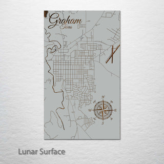 Graham, Texas Street Map