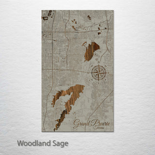 Grand Prairie, Texas Street Map