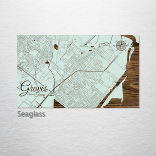 Groves, Texas Street Map