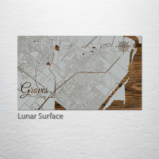 Groves, Texas Street Map