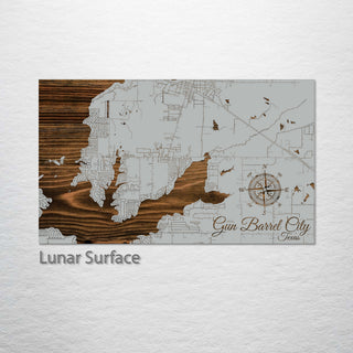 Gun Barrel City, Texas Street Map