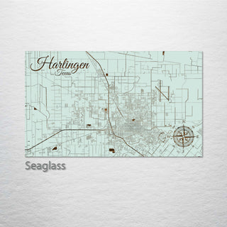 Harlingen, Texas Street Map