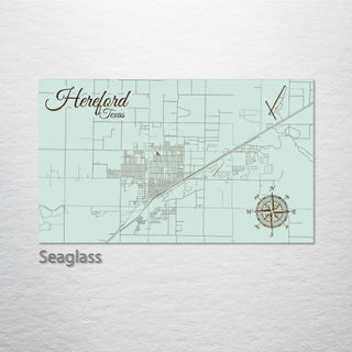 Hereford, Texas Street Map
