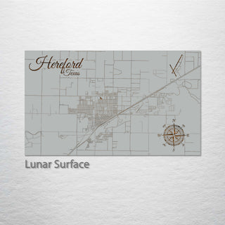 Hereford, Texas Street Map