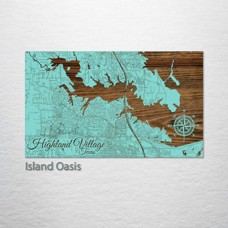 Highland Village, Texas Street Map