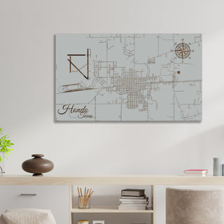 Hondo, Texas Street Map