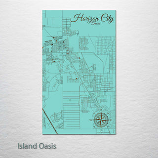Horizon City, Texas Street Map