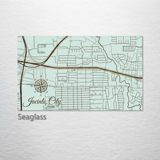 Jacinto City, Texas Street Map