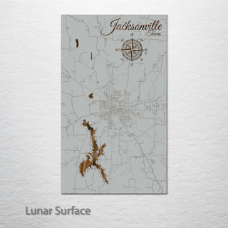 Jacksonville, Texas Street Map