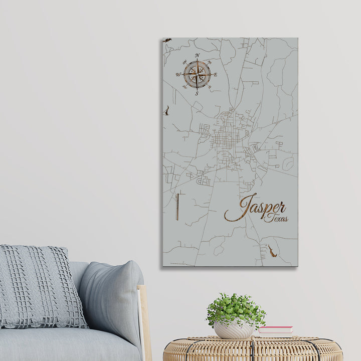 Jasper, Texas Street Map