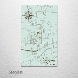 Keene, Texas Street Map