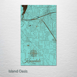 Kennedale, Texas Street Map