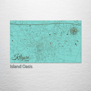 Kilgore, Texas Street Map