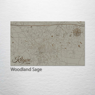 Kilgore, Texas Street Map