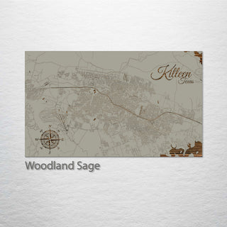 Killeen, Texas Street Map