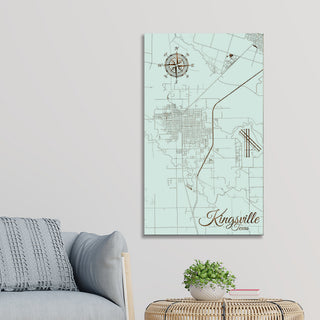 Kingsville, Texas Street Map