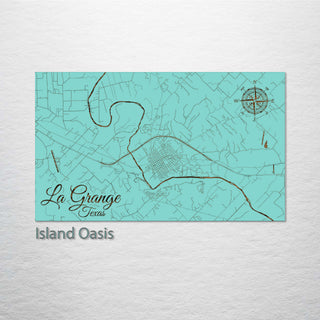 La Grange, Texas Street Map