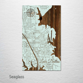 Lake Dallas, Texas Street Map