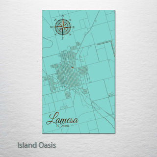 Lamesa, Texas Street Map