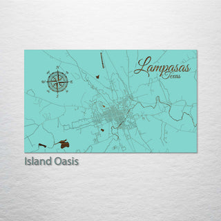 Lampasas, Texas Street Map