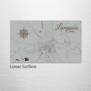 Lampasas, Texas Street Map