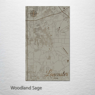 Lancaster, Texas Street Map