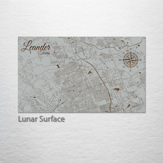 Leander, Texas Street Map
