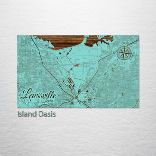 Lewisville, Texas Street Map