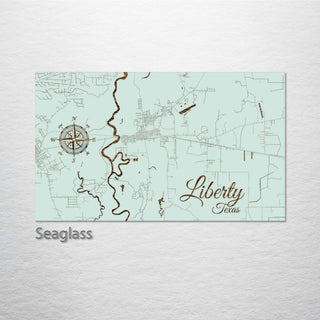 Liberty, Texas Street Map
